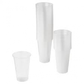 BEKER PLASTIC DRINK GLH 200ML 100ST DEPA